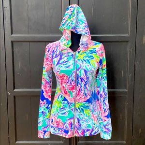 Lilly Pulitzer Velour Zip-Up Jacket